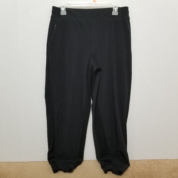 Athleta pants 10P Petite Brooklyn Lined Jogger elastic pull on waist jersey - Picture 1 of 13
